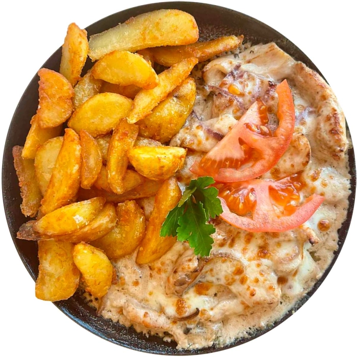 Жульен с курочкой