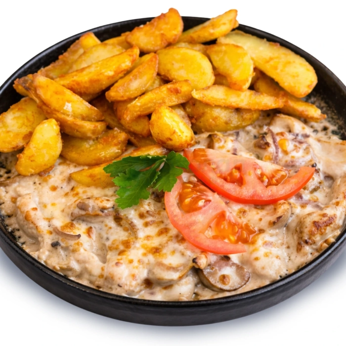 Жульен с курочкой