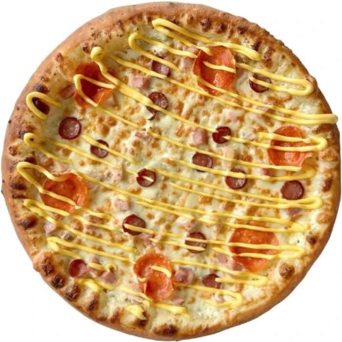 4 мяса на сливочно-чесночном соусе