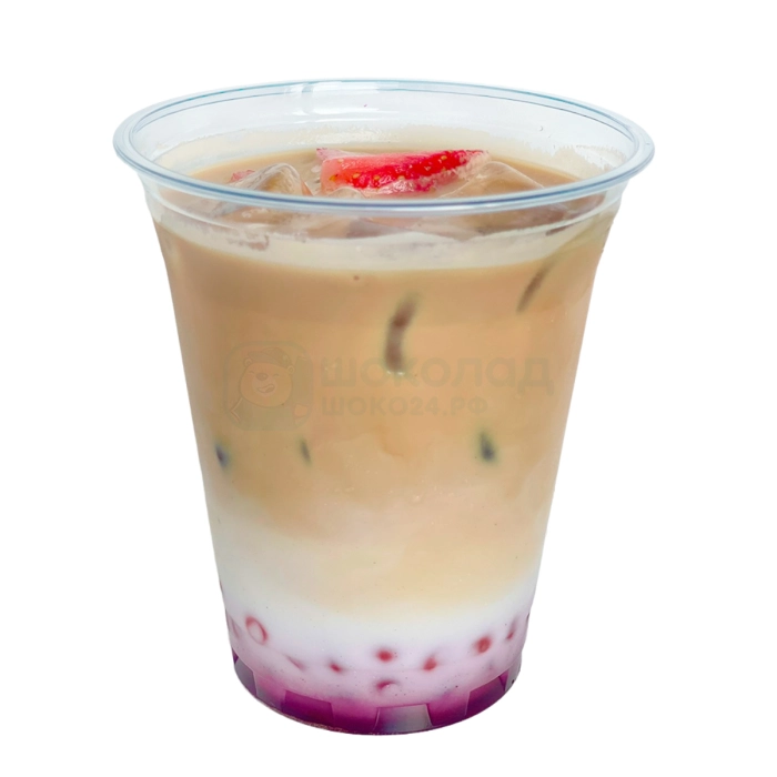 Джус боллс с клубникой - айс латте