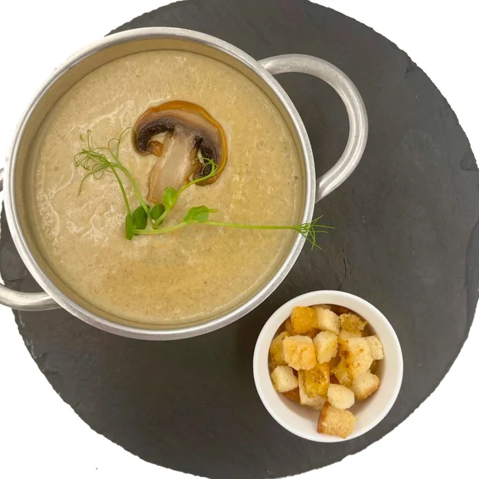 Крем-суп из шампиньонов