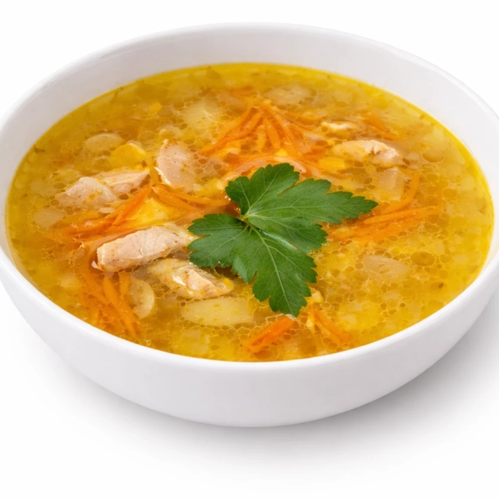 Уха из двух видов рыб