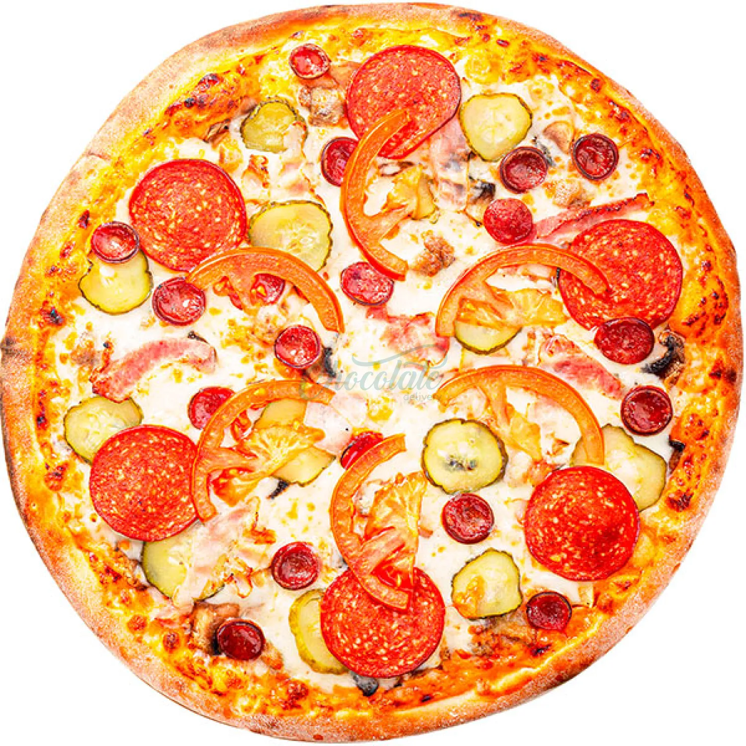 сырная пепперони пицца фото 35
